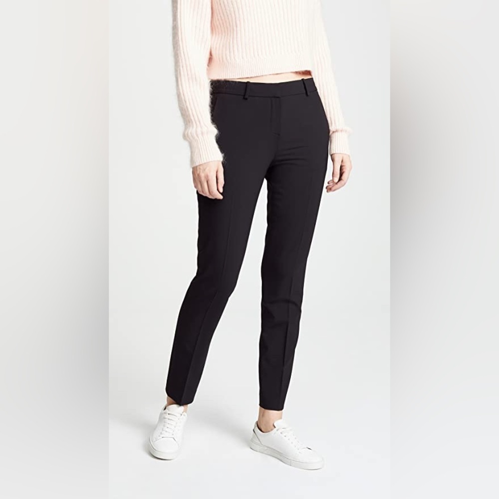 Theory Testra 2B in Edition - Classic Cropped Pant in Stretch Wool